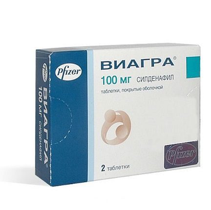ВИАГРА таблетки 25 мг * 1, цена и информация